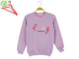 Kız çocuk Sweatshirt Lovely Baskılı