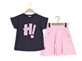 Kız Çocuk Şortlu Takım