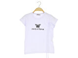 Kız Çocuk Büzgülü T-Shirt