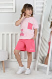 Kız Çocuk Şort Takım