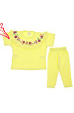 Kız Çocuk Taytlı Takım Baskılı