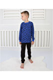 Erkek Çocuk Pijama Takım Baskılı