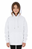 Kız Çocuk Sweatshirt Kapüşonlu Şardonlu Kışlık