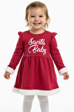 Kız Çocuk Noellik Kışlık Şardonlu