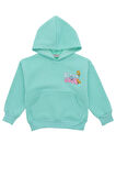 Kız Çocuk Sweatshirt Kapüşonlu