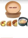 Airfryer Pişirme Kağıdı 100 Adet – Her Model Uyumlu