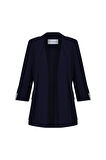 Kadın Apalet Detaylı Blazer Ceket FRN70703   
