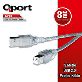 ONTECH - Qport Q-pr3 Usb 2.0 3m Prınter Kablosu