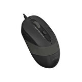 ONTECH - A4 Tech Fm10 Gri Usb Optik 1600dpı Kablolu Mouse