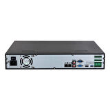 Dahua  Nvr4432-eı, 32kanal, 16mpix, H265+, 4 Hdd Desteği, 1080p Kayıt, 256mbps Bant Genişliği, 2 Port Gigabit Lan, Nvr