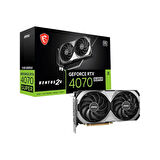 ONTECH - Msı Geforce Rtx4070 Super 12g Ventus 2x Oc 12gb Gddr6x 192bıt Ekran Kartı