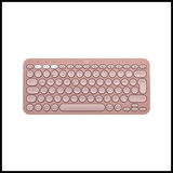 Logıtech K380s, Pebble Keys 2,  Rose, 920-011861, Bluetooth, Türkçe, Q, Multimedya, Mini Klavye