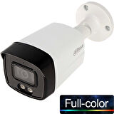 Dahua Hac-hfw1209tlmp-a-led-0360b, 2mpix, 3.6mm Lens, 40 Mt Gece Görüşü, Full Color, Dahili Mikrofon, 4 In 1, Ip67, Bullet Kamera