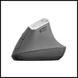 Logıtech 910-005448, Mx Vertıcal, Siyah, Bluetooth, 4000dpi, Lazer, 4 Tuşlu, Usb-c Den Şarj Edilebilir, Dikey Ergonomik Mouse