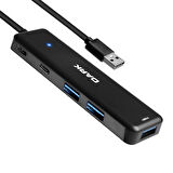 ONTECH - Dark Dk-ac-usb347 Connect Master X5c Usb3.2 Gen1 Giriş Usb Çıkış Usb Type-c