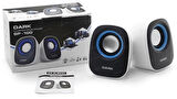 ONTECH - Dark Dk-ac-sp100 1+1 Multımedya Usb Speaker Beyaz
