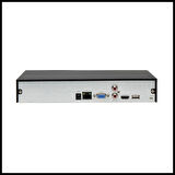 Dahua Nvr2104hs-t, 4kanal, 8mpix, H265+, 1 Hdd Desteği, 1080p Kayıt, 80mbps Bant Genişliği, Nvr