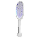 Asonıc As-a25, Beyaz-gri, 3000v, Raket Tipi, Uv Mor Işıklı, 1200mah, Bataryalı, Şarj Edilebilir, Sinek Öldürücü
