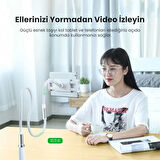 ONTECH - Ugreen Flexıble Esnek Yatak Masa Telefon Tutucu Siyah 80906