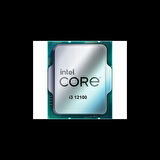 Intel İ3-12100 4 Core, 3.30ghz, 12mb, 89w,  Lga1700,12.nesil, Tray, (dahili Grafik Var, Fan Yok)