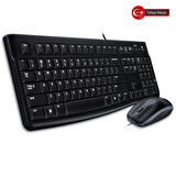 Logıtech Mk120, 920-002560, Usb Kablolu, Türkçe Q, Klavye Mouse Set