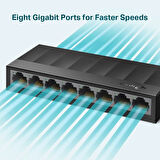 ONTECH - Tp-lınk Ls1008g 8 Port 10/100/1000 Gıgabıt Plastik Kasa Swıtch