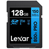 ONTECH - 128gb Lexar Lsd0800p128g-bnnng Professıonal 800x Pro Sdxc Uhs-ı Cards Up To 150mb/s Read 45mb/s Wrıt