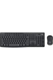 ONTECH - Logıtech Mk295 Q Tr Sessiz Kablosuz Klavye Mouse Set Siyah 920-009804