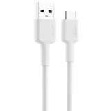 ONTECH - Aukey Cb-cd30-wh Naylon Örgülü Usb-a Type-c Şarj Kablosu 0.9mt