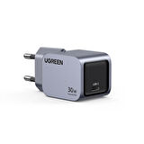 ONTECH - Ugreen Nexode Pro 30w Gan Hızlı Şarj Cihazı Type-c Qc Pd 1xusb-c Uzay Grisi 35006