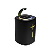 Mıkado Md-26bt, 6w, Taşınabilir, Usb/aux/bt/tf, Rgb Işıklı, 1200mah, Ipx66 Su Geçirmez, Bluetooth Speaker (siyah)