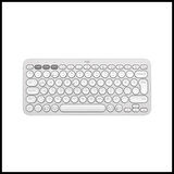 Logıtech K380s, Pebble Keys 2,  Beyaz, 920-011860, Bluetooth, Türkçe, Q, Multimedya, Mini Klavye