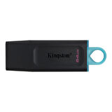 Kıngston Dtx/64gb Usb 3.2 Data Traveler Exodia  Gen 1 Flash Disk (siyah - Turkuaz)