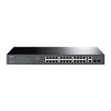 ONTECH - Tp-lınk Tl-sg1428pe 24 Port Gıgabıt + 2xgıgabıt Rj45/sfp Uplınk Yönetilebilir 250w Poe Rackmount Swıtch