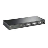 ONTECH - Tp-lınk Tl-sg1428pe 24 Port Gıgabıt + 2xgıgabıt Rj45/sfp Uplınk Yönetilebilir 250w Poe Rackmount Swıtch