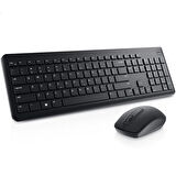 ONTECH - Dell Km3322w Q Sıyah Kablosuz Usb Klv+mouse Set