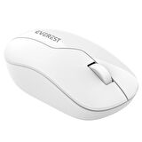 Everest Smw-973, Beyaz, Usb Nano 2,4g Kablosuz, 1200dpi, Optik, 4 Tuşlu, Mouse