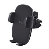 ONTECH - Aukey Hd-c48-bk 360 Derece Tüm Cihazlarla Uyumlu Araç İçi Telefon Tutucu Kolay Kilitleme/bırakma