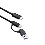 ONTECH - Dark Dk-ac-dsem4 Usb Type C - M.2 Nvme Disk Kutusu