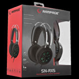 Rampage Sn-rx5, Mikrofonlu, Gaming Kulaklık (siyah)