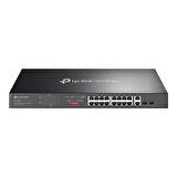 ONTECH - Tp-lınk Omada Ds1018gmp 16 Port Gıgabıt+2x1gb Rj45/sfp Combo 250w 250 Metre Poe Mesafe Metal Rackmount Kasa Swıtch