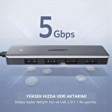 ONTECH - Ugreen 4-port Usb3.0 Hub Wıth Usb-c Power Supply 50985