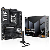 ONTECH - Asus Tuf Gamıng X870-plus Wıfı Ddr5 8000mhz 1xhdmı 2xusb4 4xm.2 Am5 Atx (amd Am5 9000/ 8000/ 7000 Seri İşlemci Uyumlu)