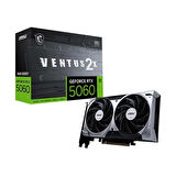 ONTECH - Msı Geforce Rtx5060 8g Ventus 2x Oc 8gb Gddr7 128bıt 1xhdmı 3xdp Ekran Kartı