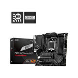 ONTECH - Msı Pro B650m-a Wıfı Ddr5 6000mhz 1xhdmı 1xdp 2xm.2 Usb 3.2 Matx Am5 ( Amd Am5 7000 Serili İşlemci Uyumlu)