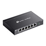 ONTECH - Tp-lınk Omada Ds106gpp 4 Port Gıgabıt+2 Port Gıgabıt Uplınk 64w 250 Metre Poe Mesafe Metal Kasa Swıtch