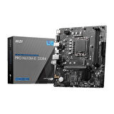 ONTECH - Msı Pro H610m-e Ddr4 3200mhz 1xvga 1xhdmı 1xm.2 Usb 3.2 Matx 1700p (12. / 13. Ve 14. Nesil İşlemci Uyumlu)