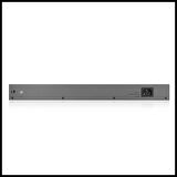 Zyxel Gs1350-26hp, 26 Port, Gigabit, 24 Port Poe 375w, +2port Gigabit Sfp, Yönetilebilir, Rackmount Cctv Switch