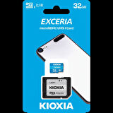 Kıoxıa 32gb Exceria, Lmex1l032gg2, Uhs-1,  Cl10, 100mb/s, Microsd Kart Bellek (sd Adaptörlü)