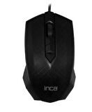 ONTECH - Inca Im-119 Kablolu Optık Sıyah 1000dpı Mouse